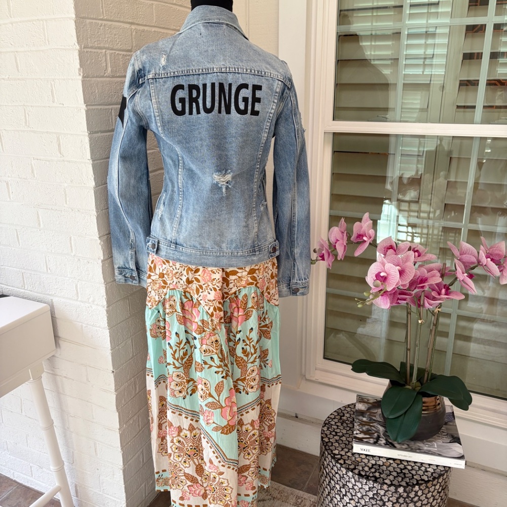 Farm Rio Floral Skirt for Anthropologie Size M NWT - Picture 6 of 8